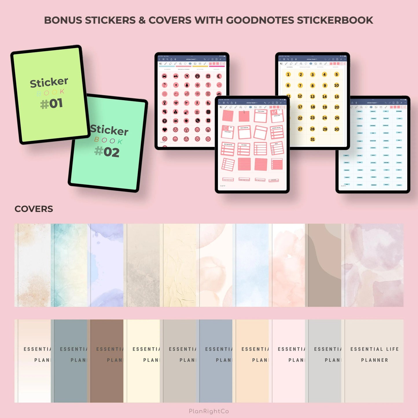 Digital Life Planner, Ultimate Life Planner Google, All in One Life Planner