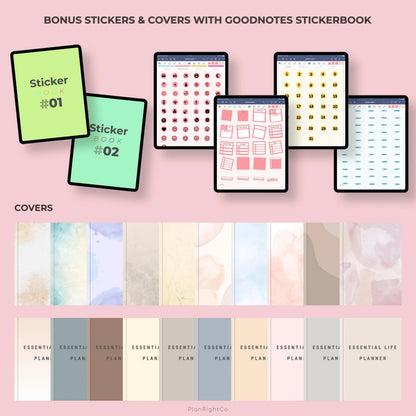 Digital Life Planner, Ultimate Life Planner Google, All in One Life Planner