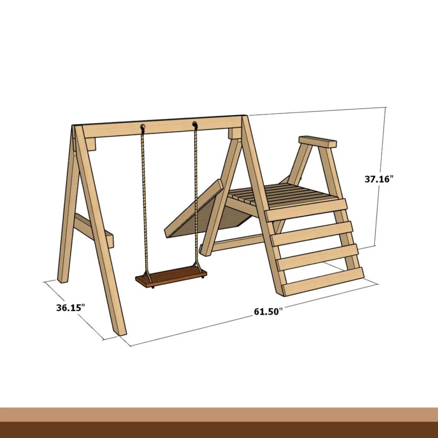 Kids A-Frame Play Set Plan