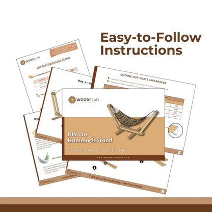 DIY Cat Hammock Stand Plan